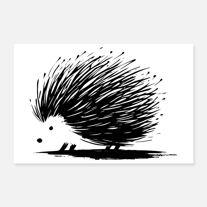 Igel Poster 30x20 cm