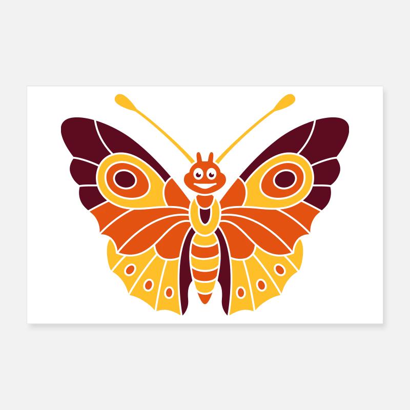 Butterfly (d) Poster 12" x 8" (30x20 cm)