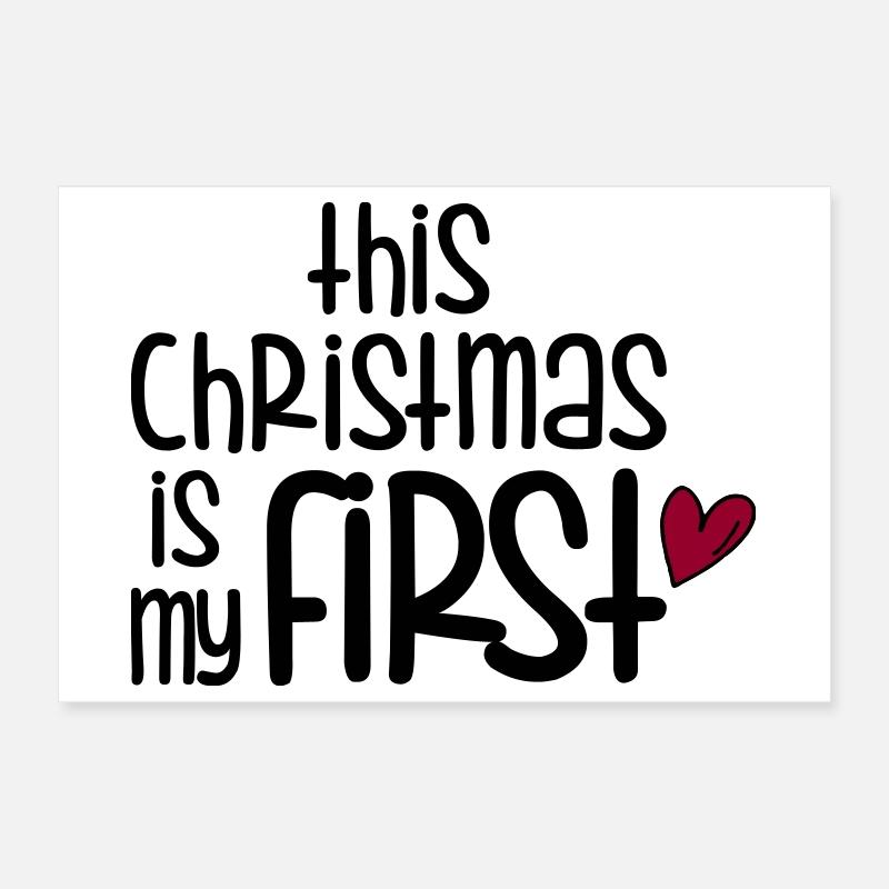 Premier Noël Poster 30 x 20 cm