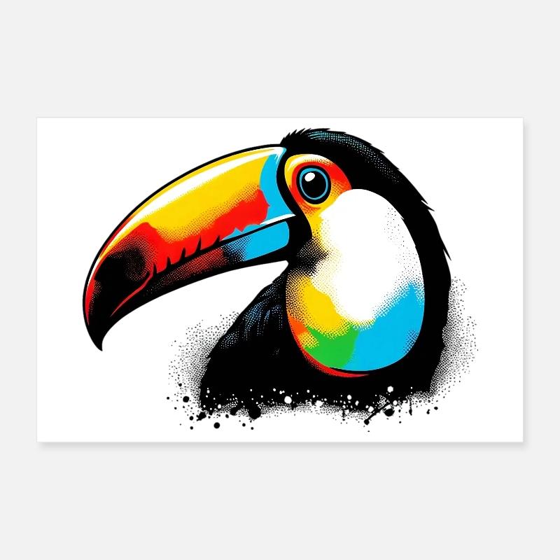 Toucan Poster 30 x 20 cm