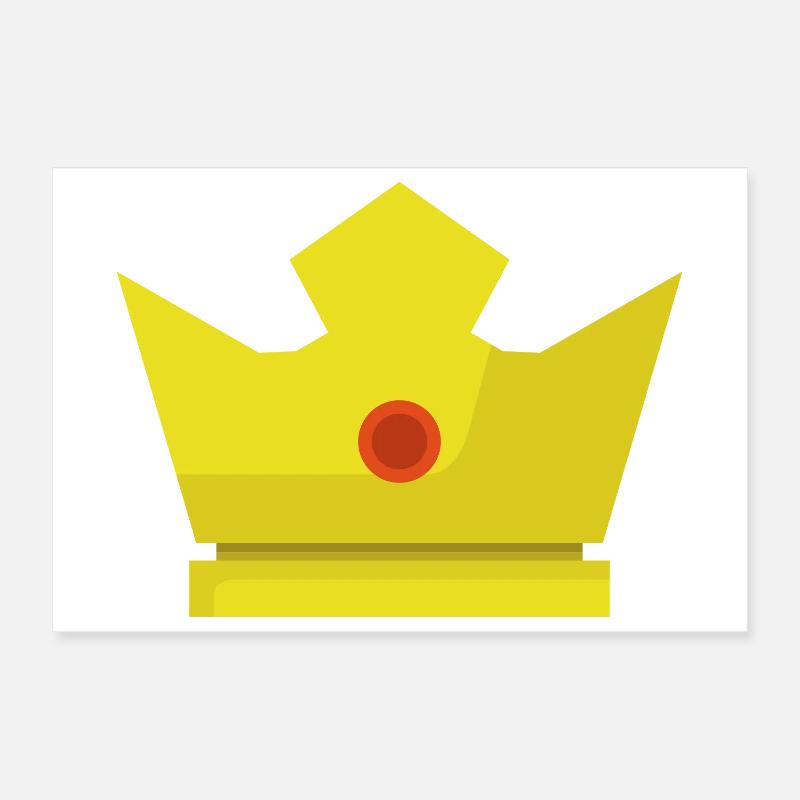 Crown Poster 12" x 8" (30x20 cm)