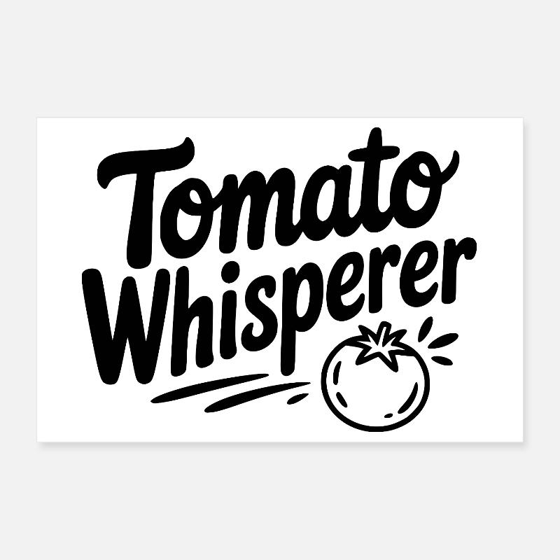 Tomatenflüsterer Poster 30x20 cm