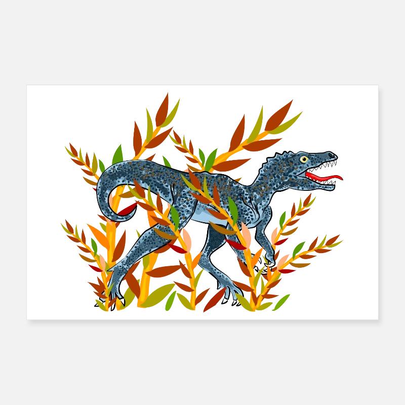 dinosaure Poster 30 x 20 cm
