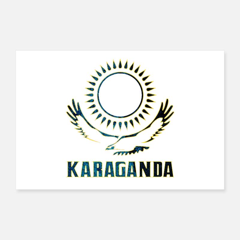 Cadeau Karaganda Kazakhstan Poster 30 x 20 cm