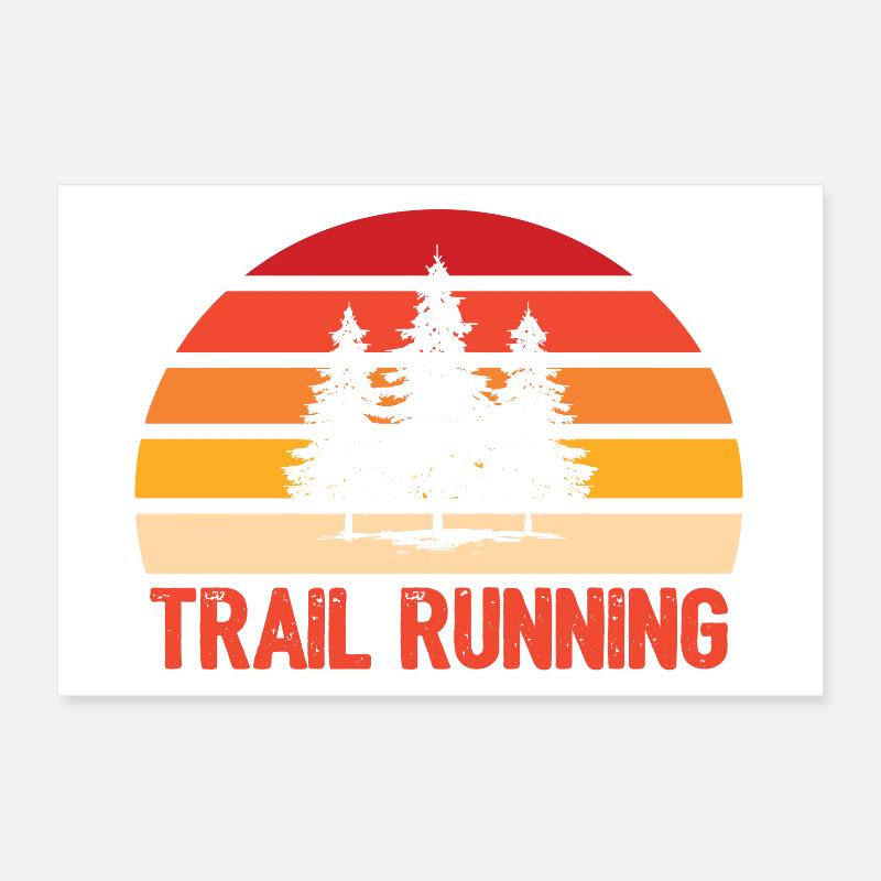 Trailrunning Poster 30x20 cm