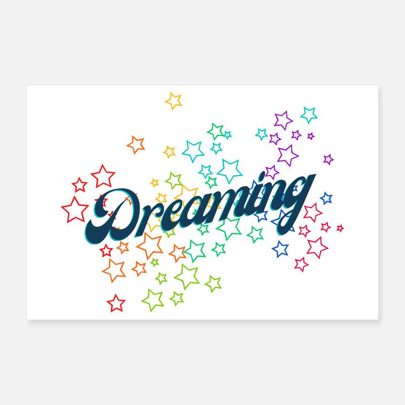 Dreaming Poster 30 x 20 cm