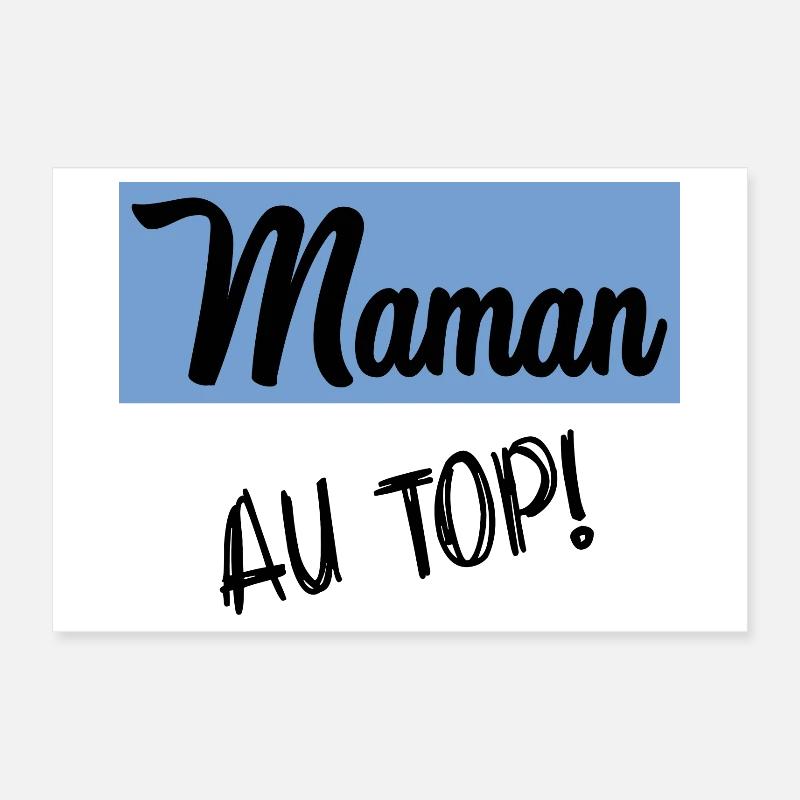 MUTTERTAG. SCHÖNEN MUTTERTAG. MAMA Poster 30x20 cm