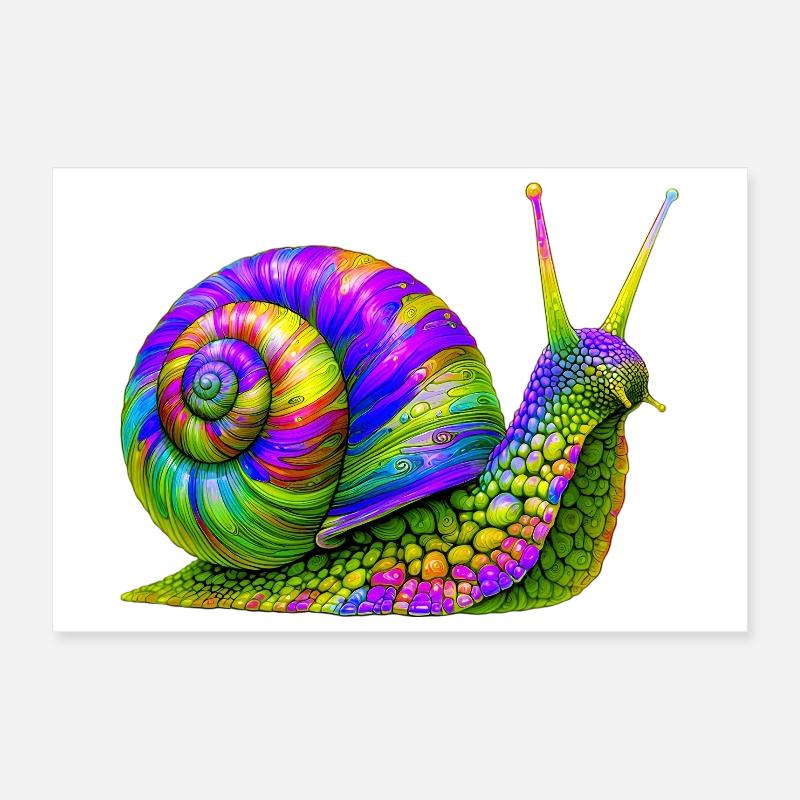 Escargot Poster 30 x 20 cm