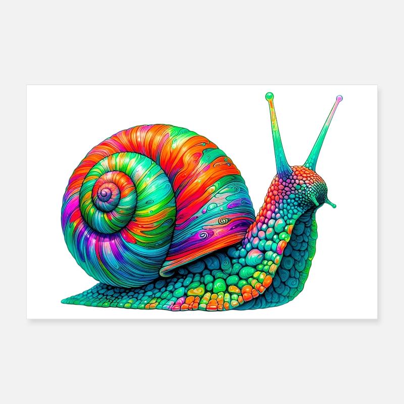 Escargot Poster 30 x 20 cm