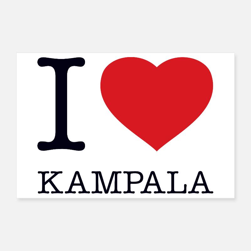 J’ADORE KAMPALA Poster 30 x 20 cm