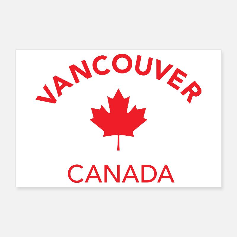 VANCOUVER CANADA Poster 30x20 cm