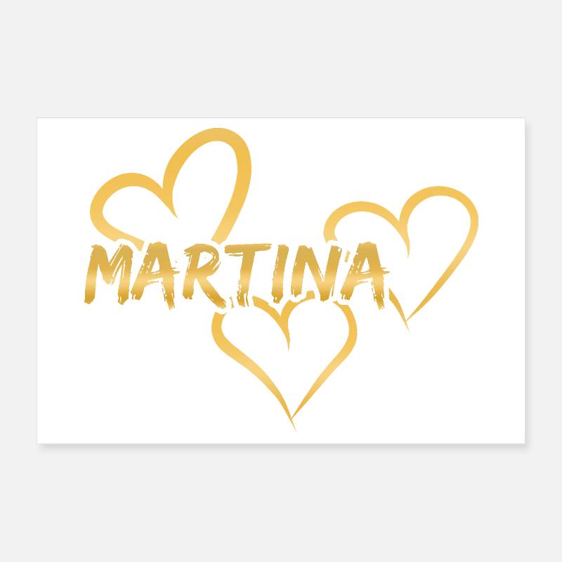Martina Martina Poster 30 x 20 cm
