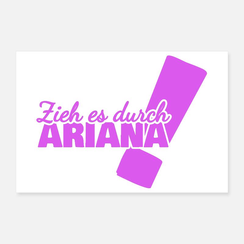 Cadeau pour Ariana Poster 30 x 20 cm