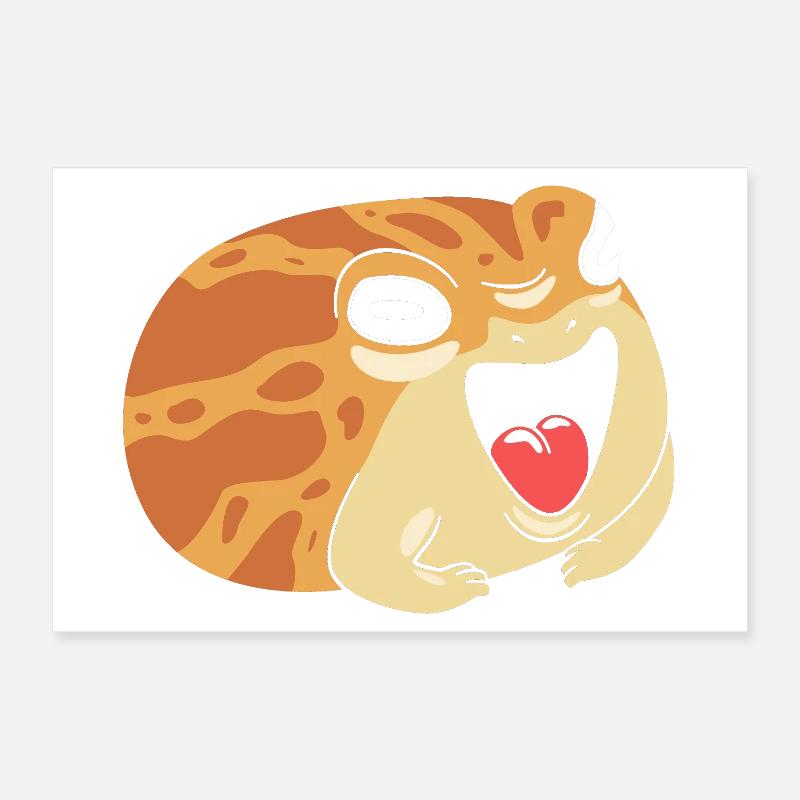 Frosch Poster 30x20 cm