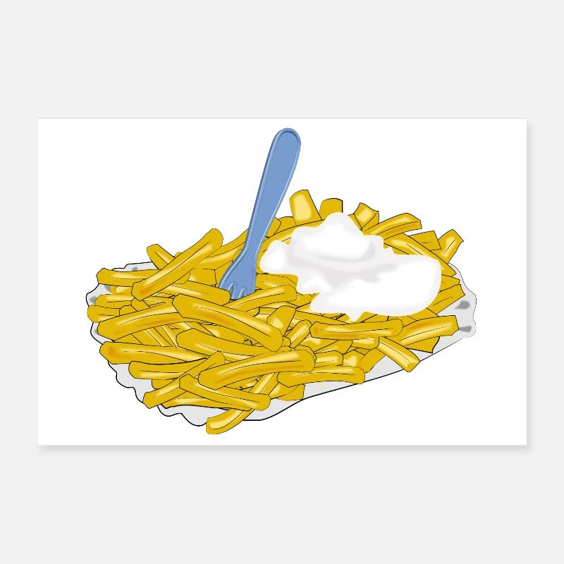 potato Poster 12" x 8" (30x20 cm)