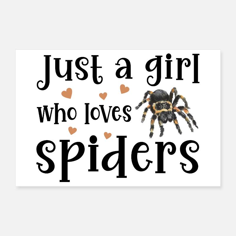Spinne Vogelspinne Poster 30x20 cm