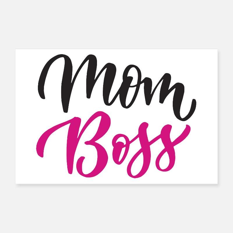 Best Mom  Poster 12" x 8" (30x20 cm)