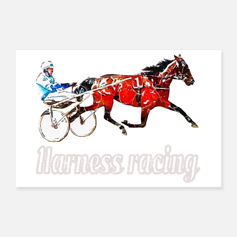 Design Traber avec lettrage Poster 30 x 20 cm