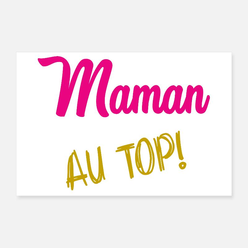 MOM Poster 12" x 8" (30x20 cm)