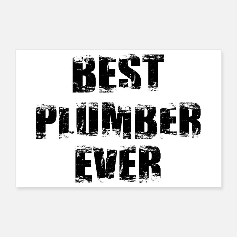 Best Plant Mechanic Poster 12" x 8" (30x20 cm)