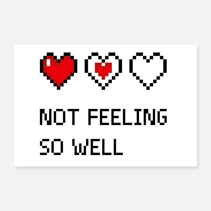 Core Pixel Trio Poster 12" x 8" (30x20 cm)