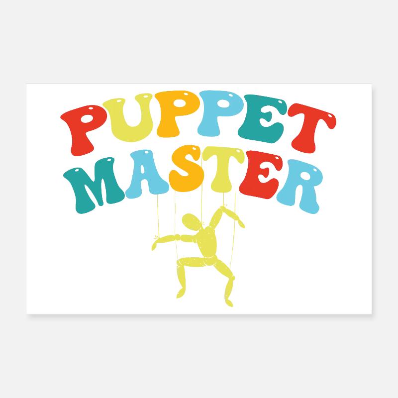 Puppet Master Swing Art Poster 12" x 8" (30x20 cm)