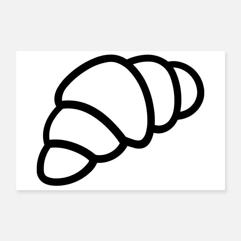 crescent Poster 12" x 8" (30x20 cm)