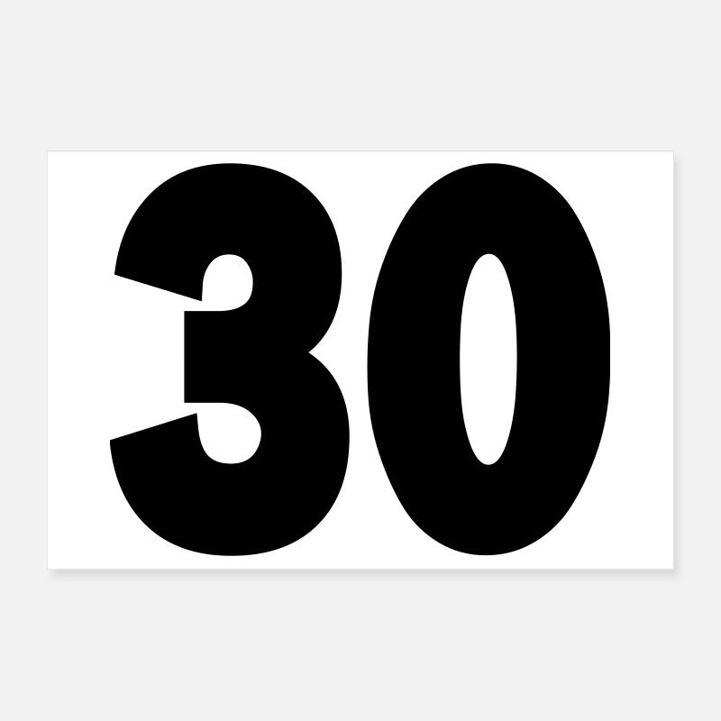 30 Poster 30x20 cm