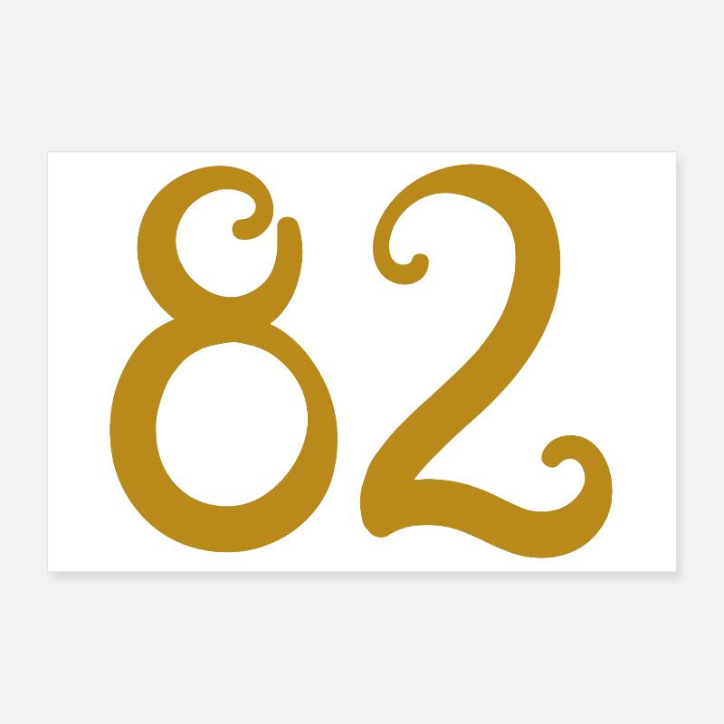 82 Poster 30x20 cm