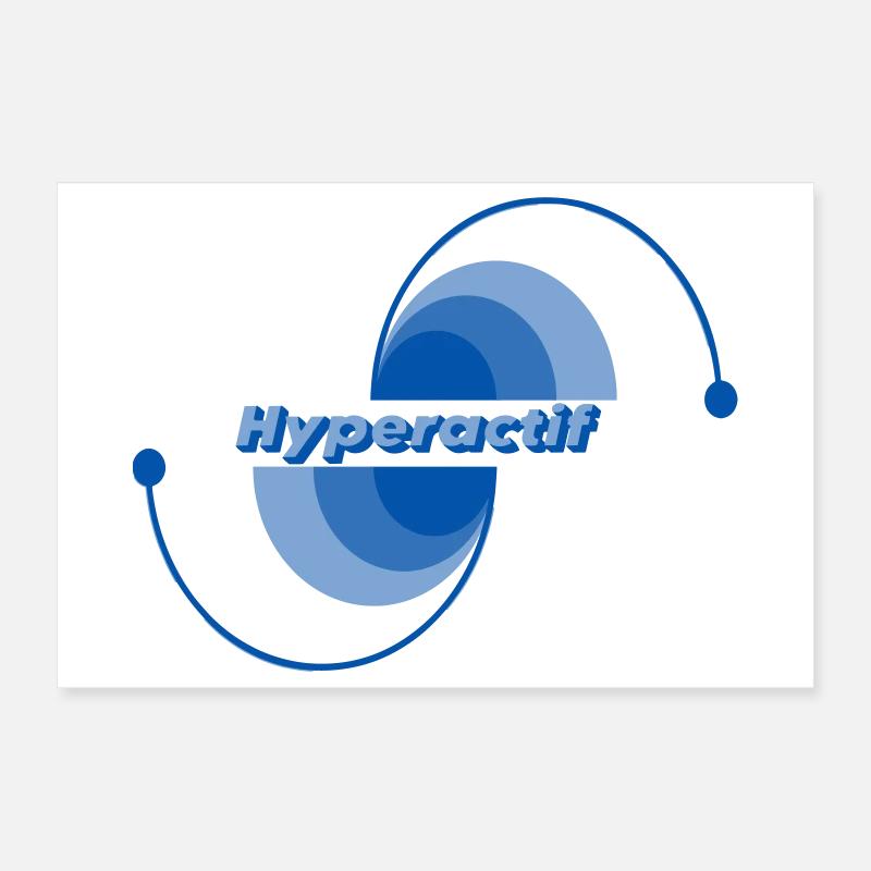 Hyperaktiv Poster 30x20 cm