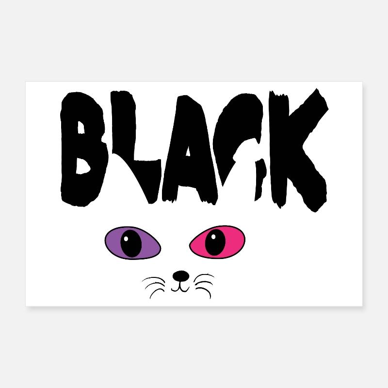 Cat Eyes Poster 12" x 8" (30x20 cm)