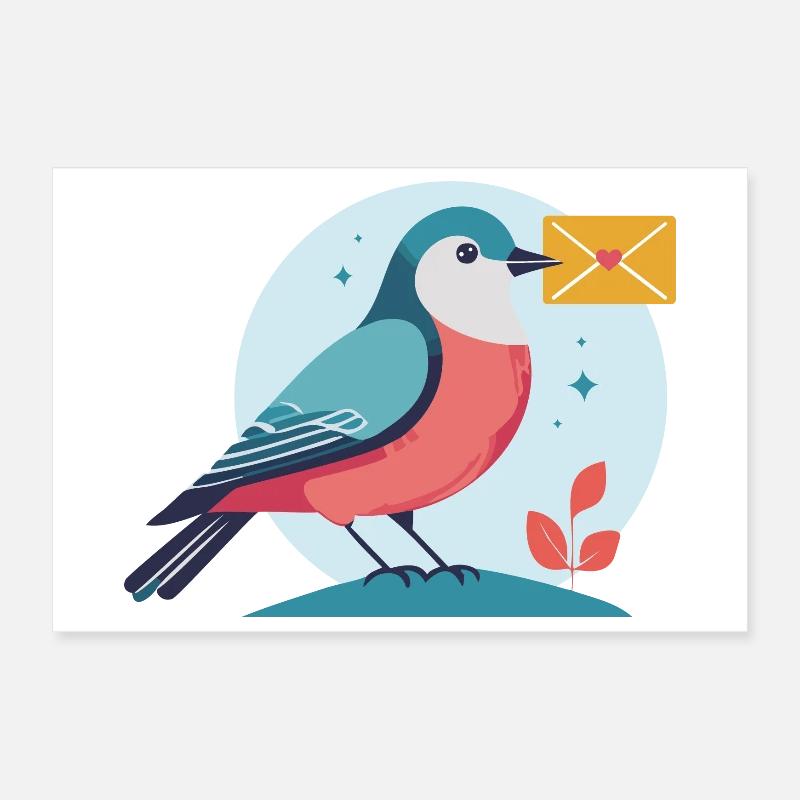 lettre pour vous Poster 30 x 20 cm