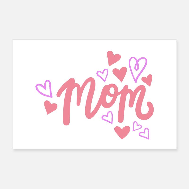 Beste Mama Muttertag Poster 30x20 cm