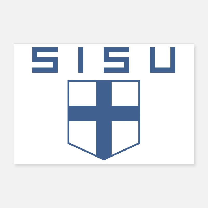 sisu Poster 12" x 8" (30x20 cm)