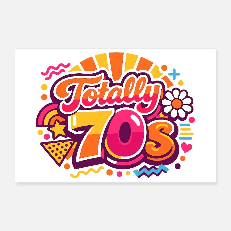 70s Poster 12" x 8" (30x20 cm)