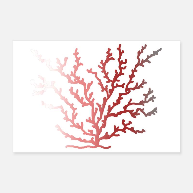 coralfantasy Coral Poster 30 x 20 cm