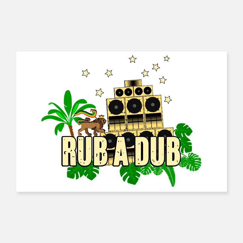 Rub A Dub Poster 30x20 cm