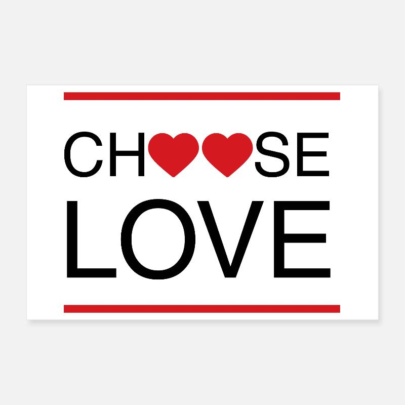ChoisisAimer Poster 30 x 20 cm