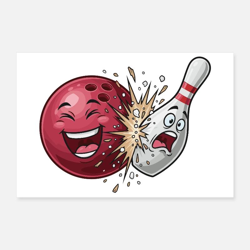 Bullet Cracker : Affrontement de bowling Poster 30 x 20 cm