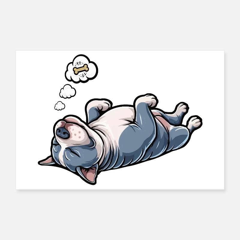 American Bully Bully Pit Bullys Bullybesitzer  Poster 30x20 cm