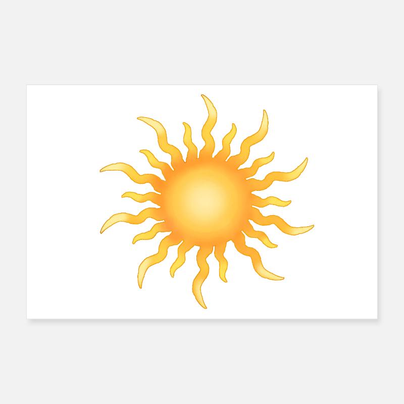 soleil Poster 30 x 20 cm