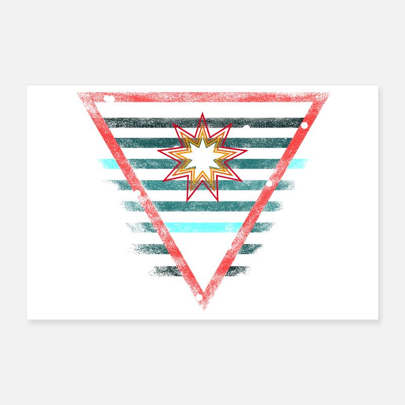 Superheld Emblem - Scifi Poster 30x20 cm