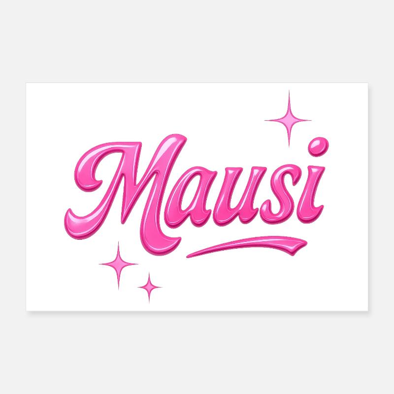 Mausi / Y2K Style Poster 30 x 20 cm