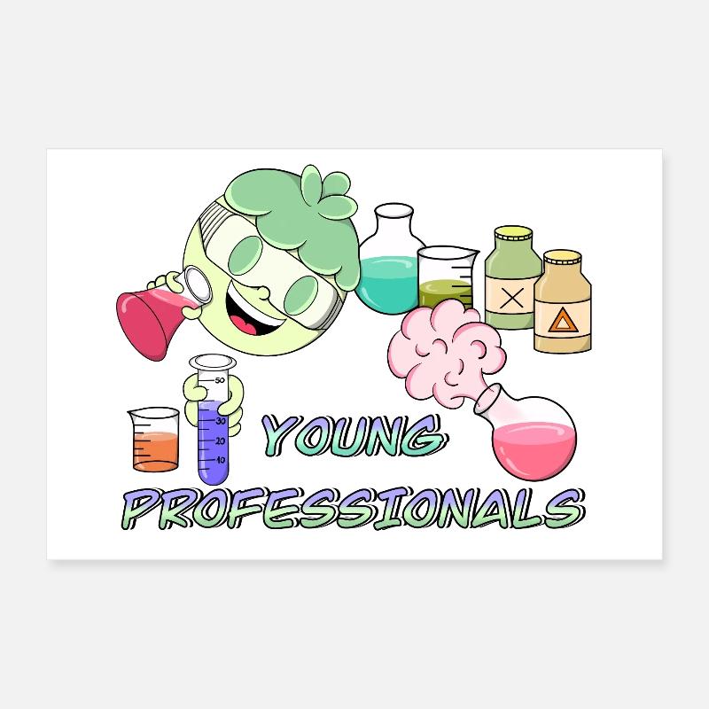 Jeunes professionnels Poster 30 x 20 cm