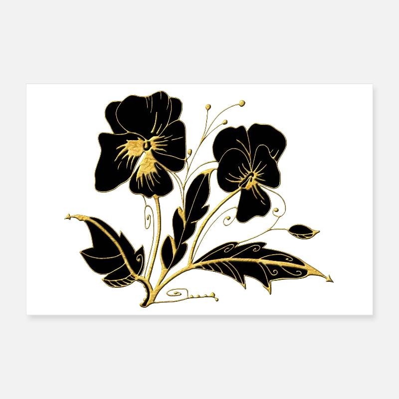 Fleur Poster 30 x 20 cm