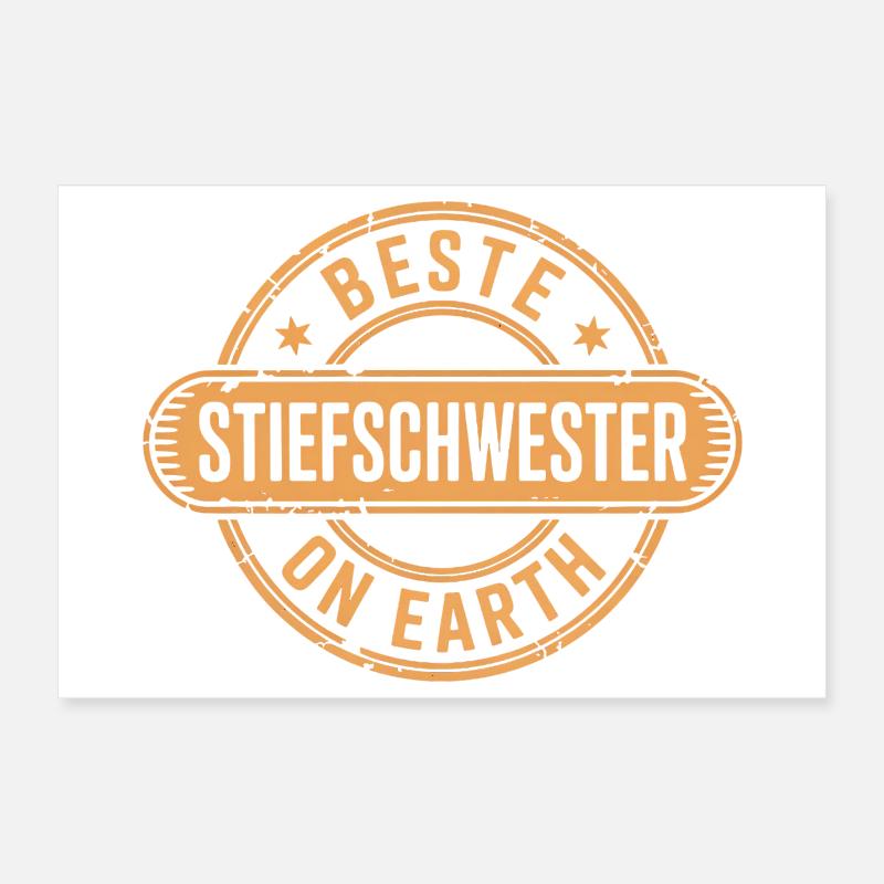 Best Stepsister Poster 12" x 8" (30x20 cm)