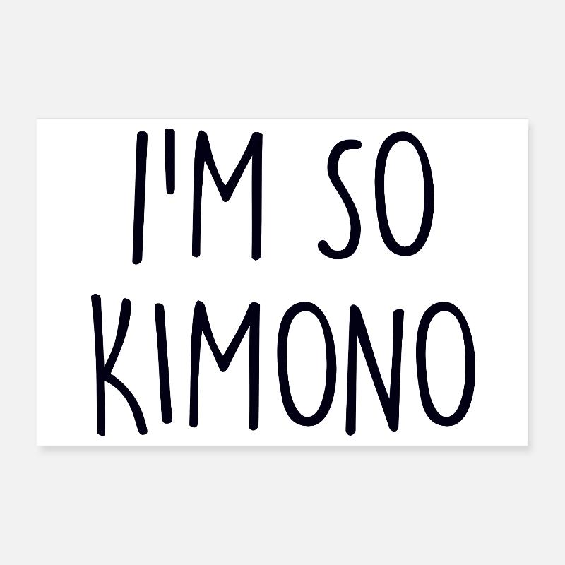 Kimono Poster 30 x 20 cm
