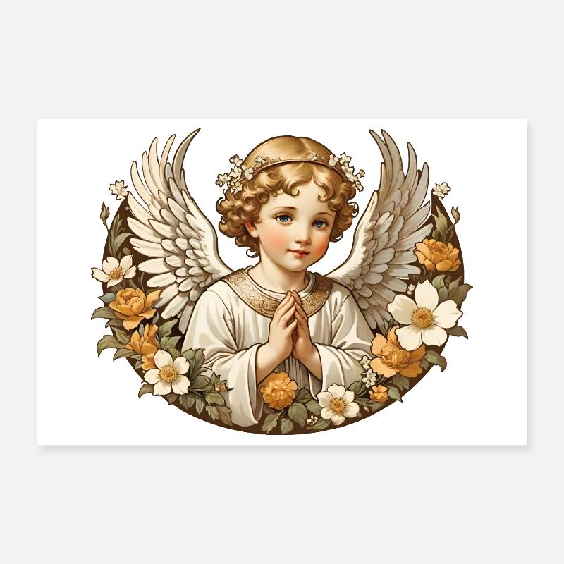 Schutzengel Poster 30x20 cm