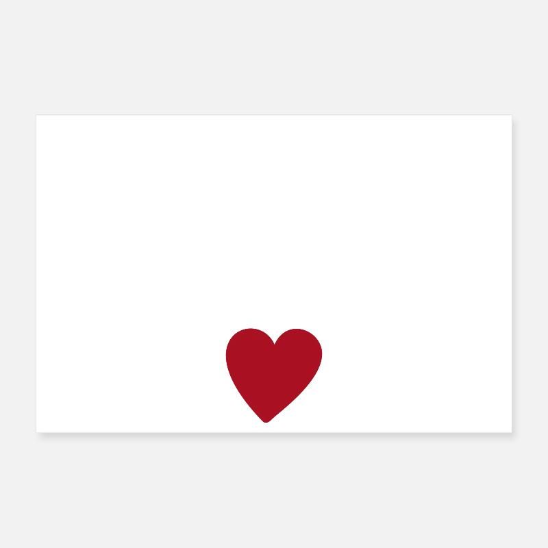 J'aime La Lorraine Poster 30 x 20 cm