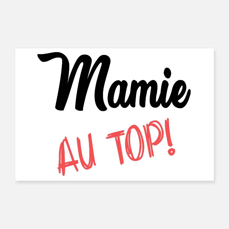 GRANNY Poster 12" x 8" (30x20 cm)